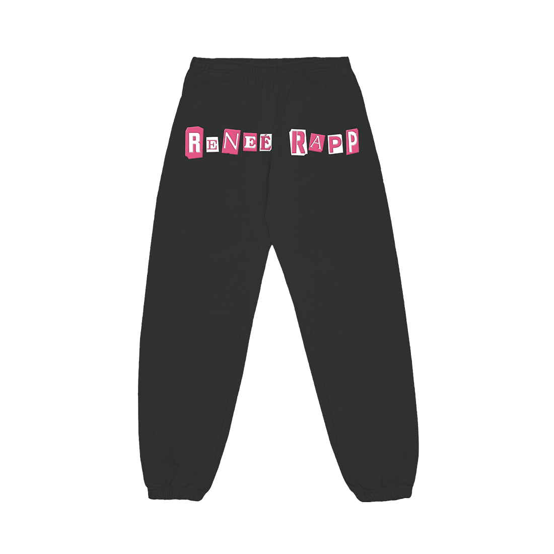 KISS SWEATPANTS (BLACK) BACK